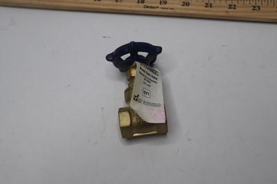 Everbilt Gate Valve Lead Free Brass 1/2'' FIP x FIP 170-2-12-EB