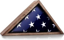 NEW!  American FLAG Display Case for 5 x 9.5 ...