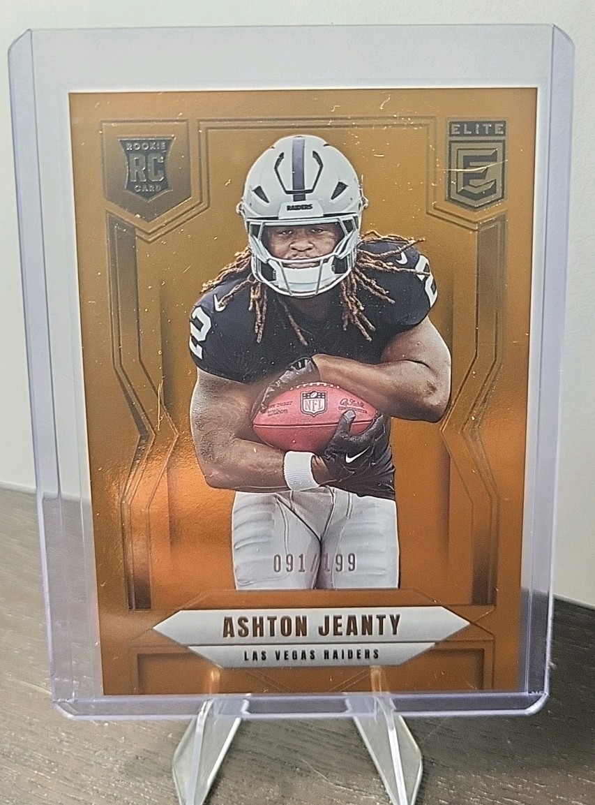 2025 Panini Donruss Elite - Rookies Ashton Jeanty #113 Orange /199 (RC)