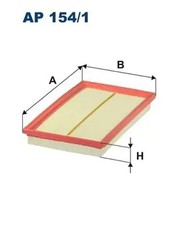 Luftfilter Filtereinsatz AP 154/1 FILTRON für SUZUKI NISSAN SUBARU FIAT INFINITI