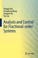 Yonggui Kao (U. A.) | Analysis And Control For Fractional-Order Systems | Buch