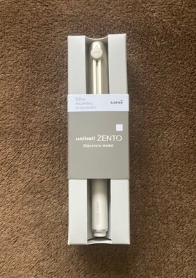 Uni-ball ZENTO Signature Model 0.7mm Champagne Gold Ballpoint Pen Japan New