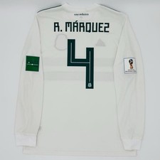 Mexico Rafael Marquez 2018 away long sleeve World Cup jersey Size L