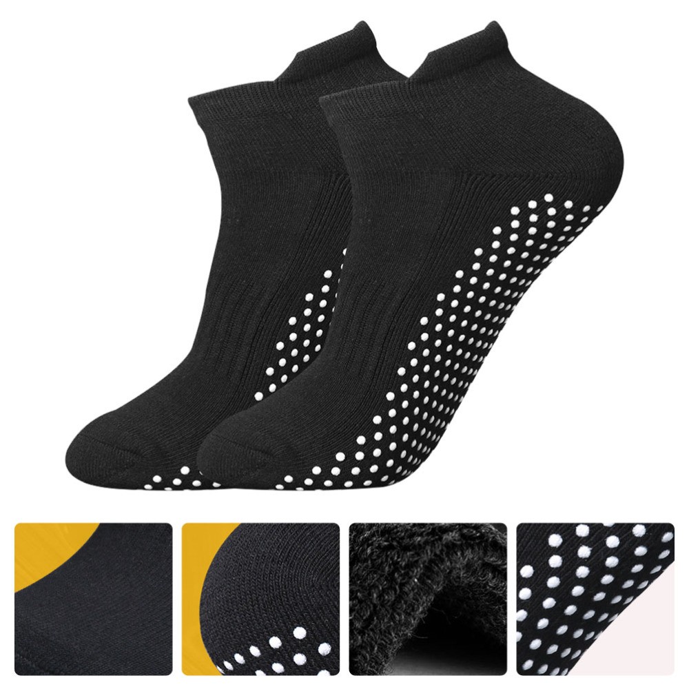 SAOLA Chaussettes De Sol Antidérapantes Aux Femmes Unisexes Non Glissantes Poignées