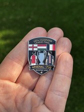 Arsenal v PSG, UEFA Champions League Final 2026, Limited Edition Enamel Badge