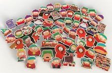 South Park Characters Vinyl Decal Stickers Assorted Lot of 60 Pieces