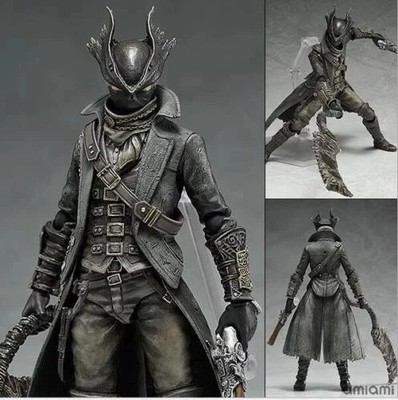 Max Factory Figma No.367 Bloodborne Hunter Action Figure New In Box