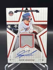 2025 Panini Stars and Stripes - Signature Materials Gavin Grahovac