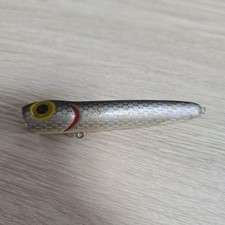 Rapala Chug Bug Topwater Hard Bait Silver White 10cm Used