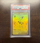 2021 POKEMON SWSH CELEBRATIONS ULTRA-PREMIUM COLLECTION FULL ART/PIKACHU V PSA 8