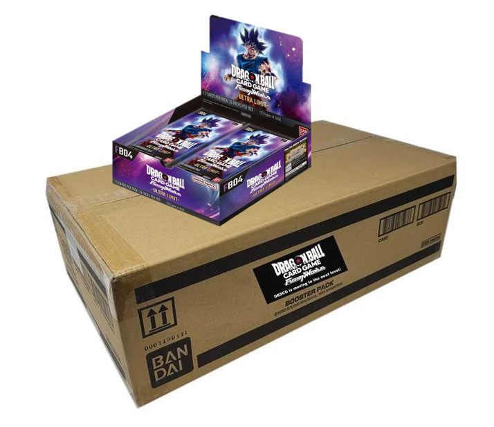 DRAGON BALL TCG CASE 12x Box FUSION WORLD Ultra Limit FB04 FB-04 - English