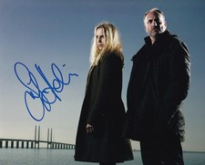 SOFIA HELIN signed autograph 20x25cm THE BRIDGE in person autograph COA