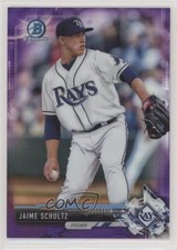 2017 Bowman Chrome Prospects Purple Refractor /250 Jaime Schultz #BCP198 2ot