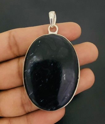 Palmenholz Edelstein 925 Sterling Silber Handarbeit Anhänger Schmuck Geschenk für die Liebe
