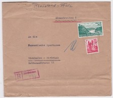 Francuska strefa MiF list reco 8.14 ZWEIBRÜCKEN 18.2.1948