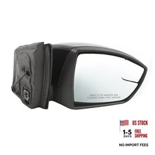 Side Mirror Assembly Compatible with Focus 2015-2018 w/Blind Spot Right