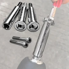 2x Wire Twisting Tool with Extension Rod Sturdy Construction Compact for Power