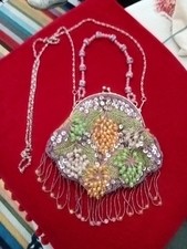 Butler and Wilson Sequine and Beaded Party Bag