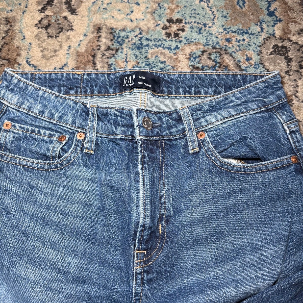 GAP boyfriend jean View 3