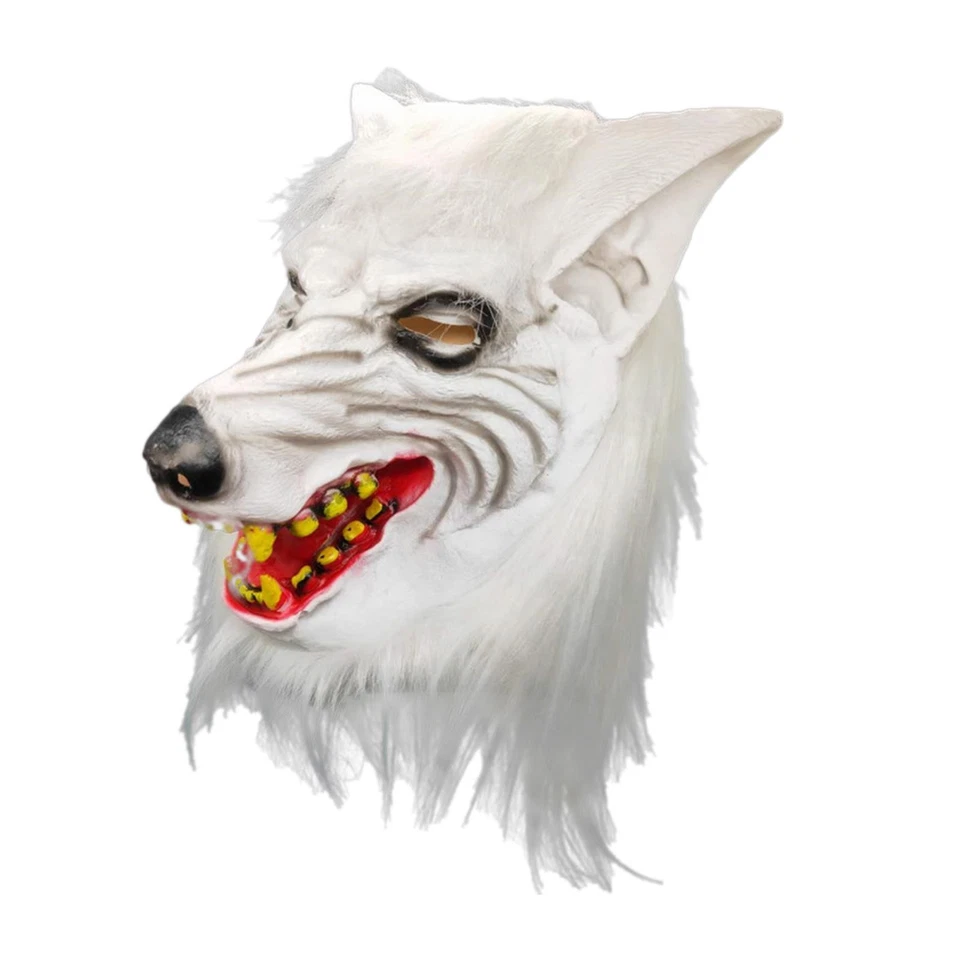 Wolf Mask for Halloween Horror Animal Mask for Masquerade Role Playing Birthday - Image 4 of 4
