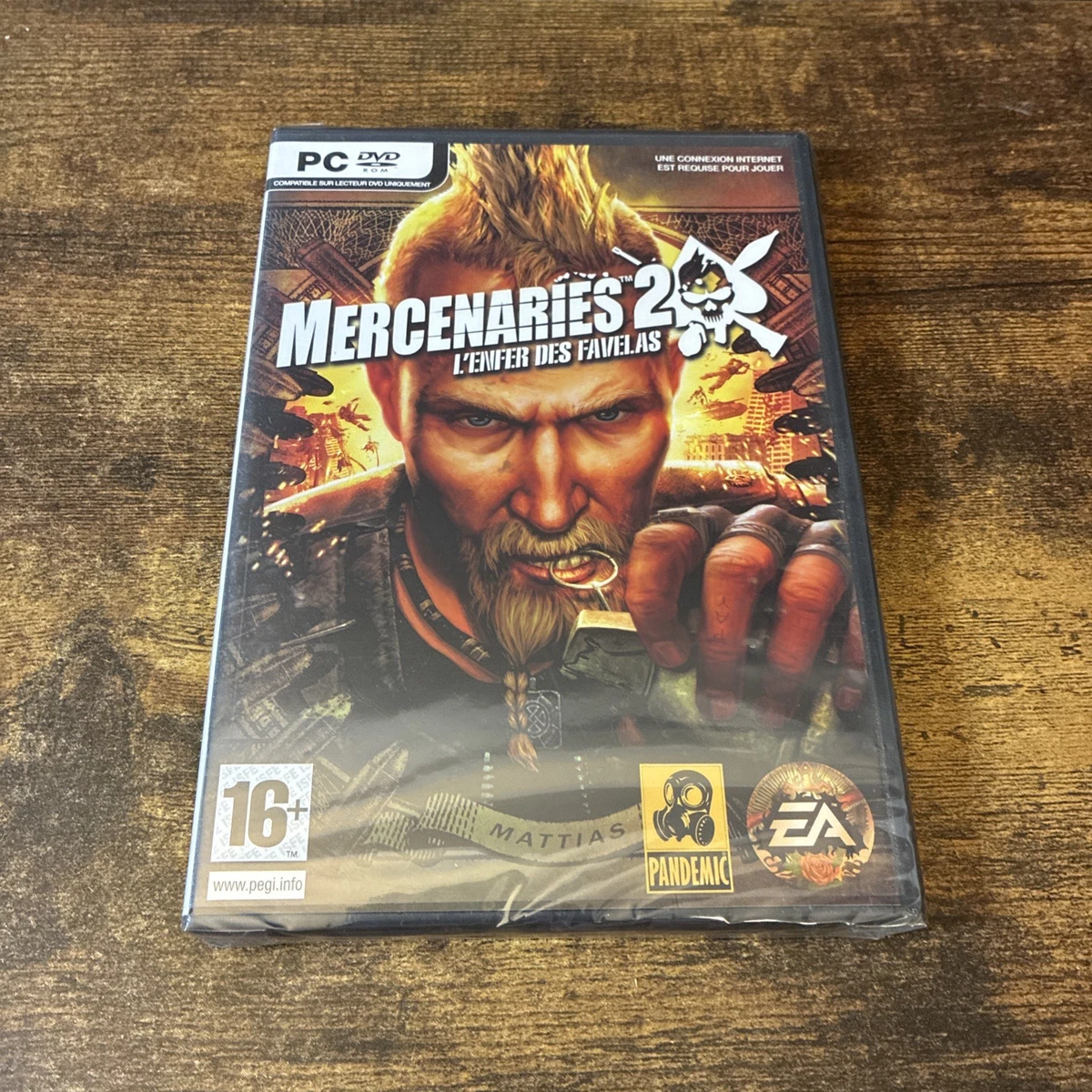 Notice Jeu Mercenaries 2 L'Enfer Des Favelas - Xbox 360 - FR - Bon état