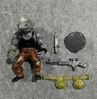 Rocksteady HARD HEAD 100% Complete Teenage Mutant Ninja Turtles 1988 Playmates