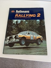 Rothmans World Rallying 2 Hardback Book with Dust Wrapper