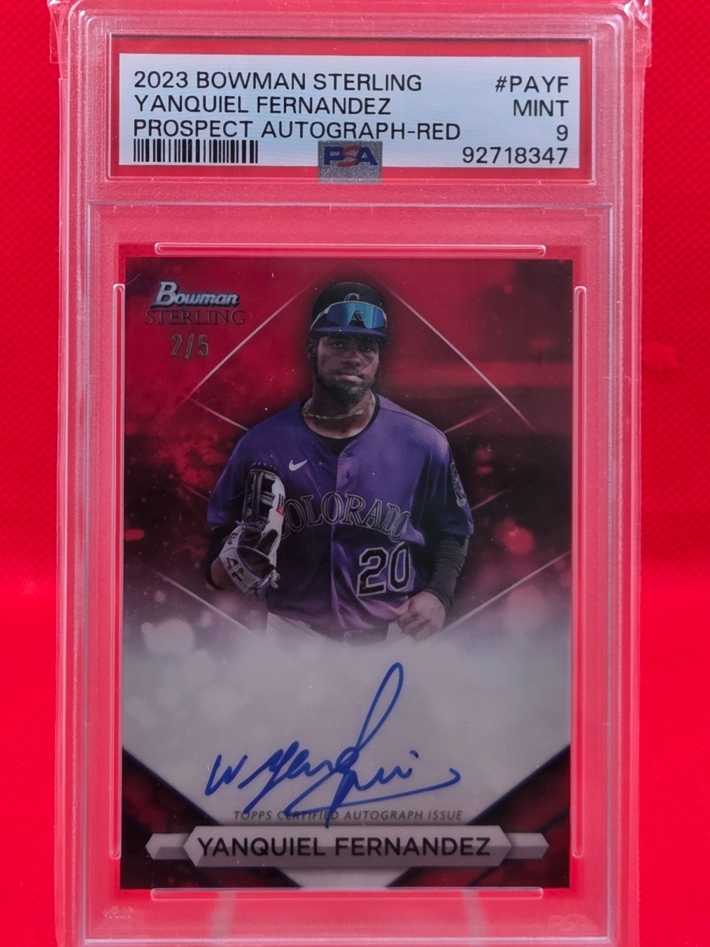 2023 Bowman Sterling Baseball Rookie Prospect Auto's (Pick-A-Player) New 6-13-26
