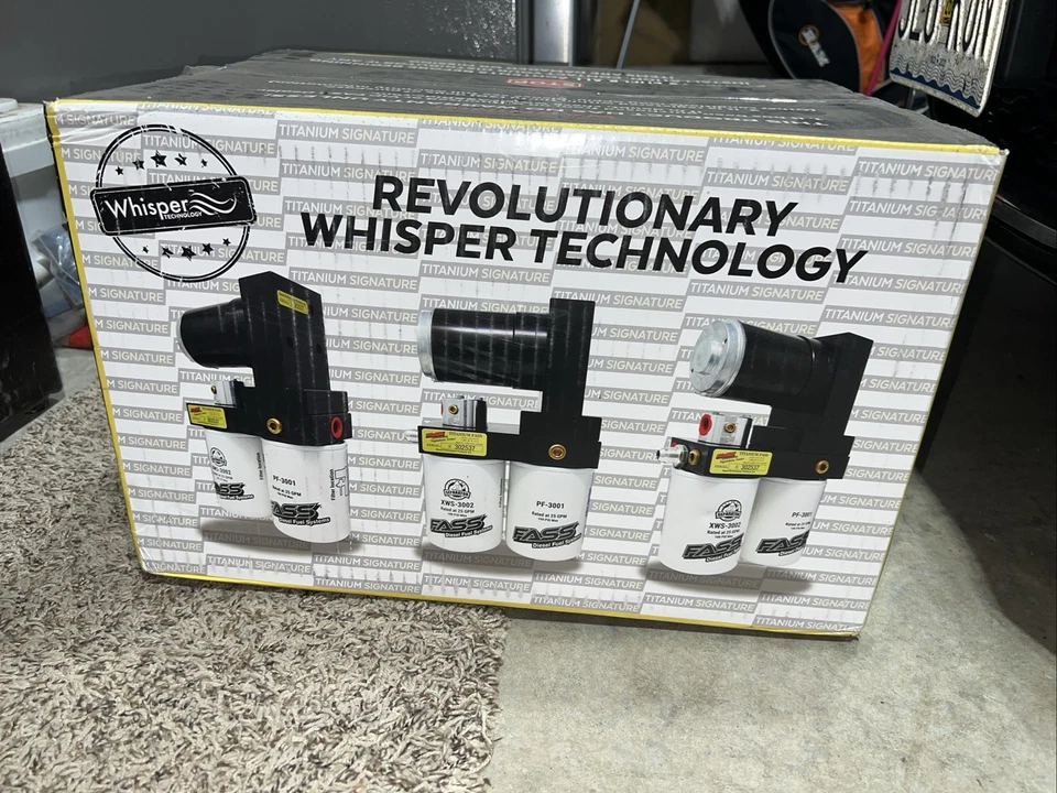 Sistema de bomba de elevación de combustible FASS Titanium 100GPH 11-14 Duramax diésel Chevy GMC GM 6.6 Foto 3 de 3