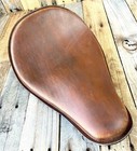 Spring Solo Seat Chopper Bobber Harley Softail 11x16 Soft Brn Distressed Leather