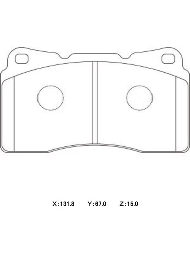 WinmaX W3 Performance Trackday Brake Pads (WMP370-W3) - Picture 2 of 12