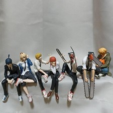 Chainsaw Man Sitting Figure 7pc Lot Collectible 15