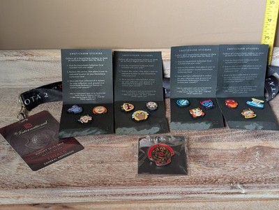 Dota 2 TI6 Attendee Aegis Pin Lot New The International Valve