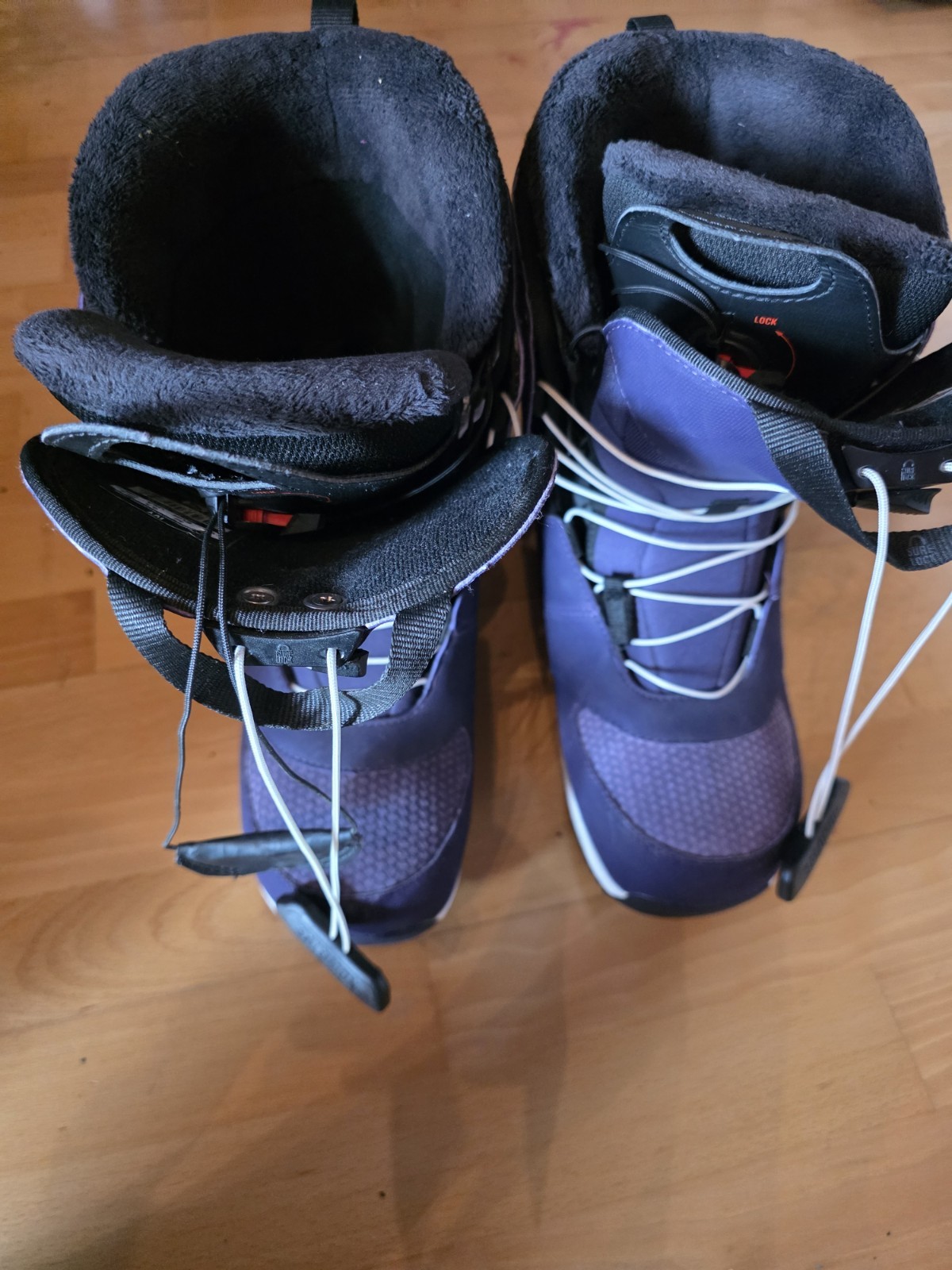 Snowboardboot 42 Damen Salomon Lila Schwarz