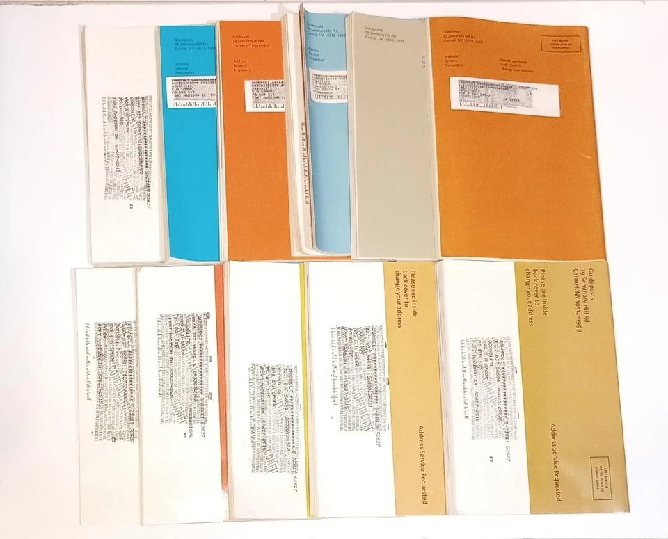 Guideposts Large Print Edition Magazine Lot of 11 Mixed Month's and Year's - Image 2 of 4