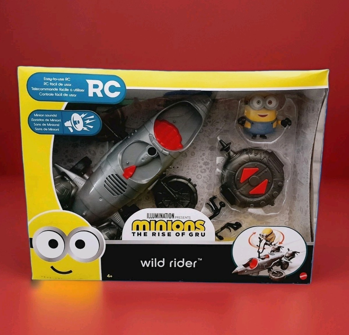 Buy Minions The Rise of Gru Wild Rider Remote Control Vehicle