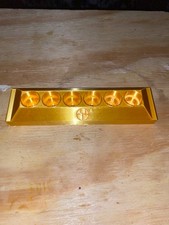 Kyber Crystal Display Stand/Holder/wallmount - gold/ US made