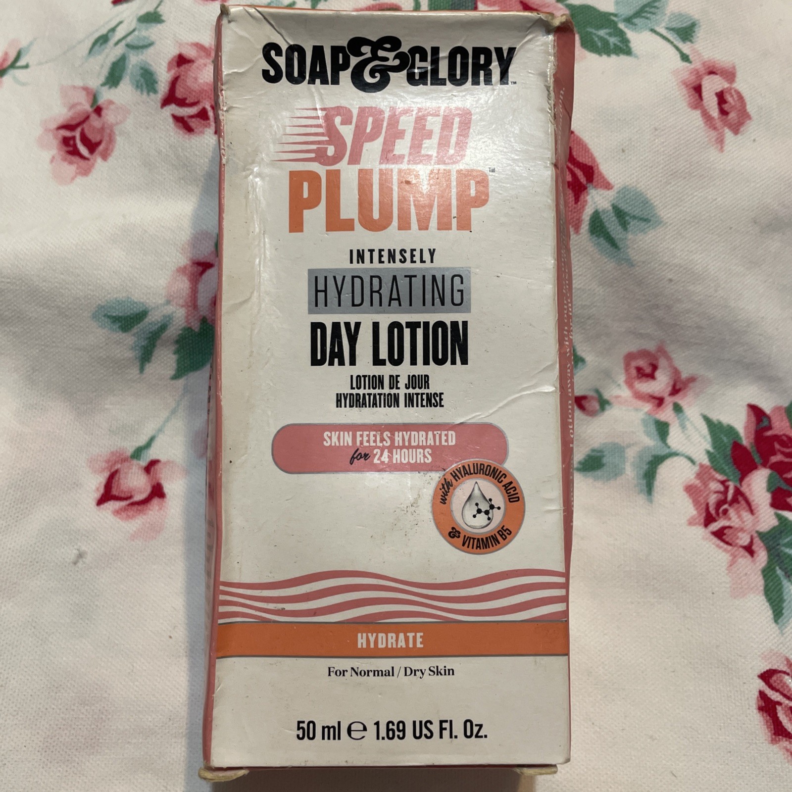 Soap&Glory Speed Plump Intensely Hydrating Day Lotion Moisturizer Retired READ