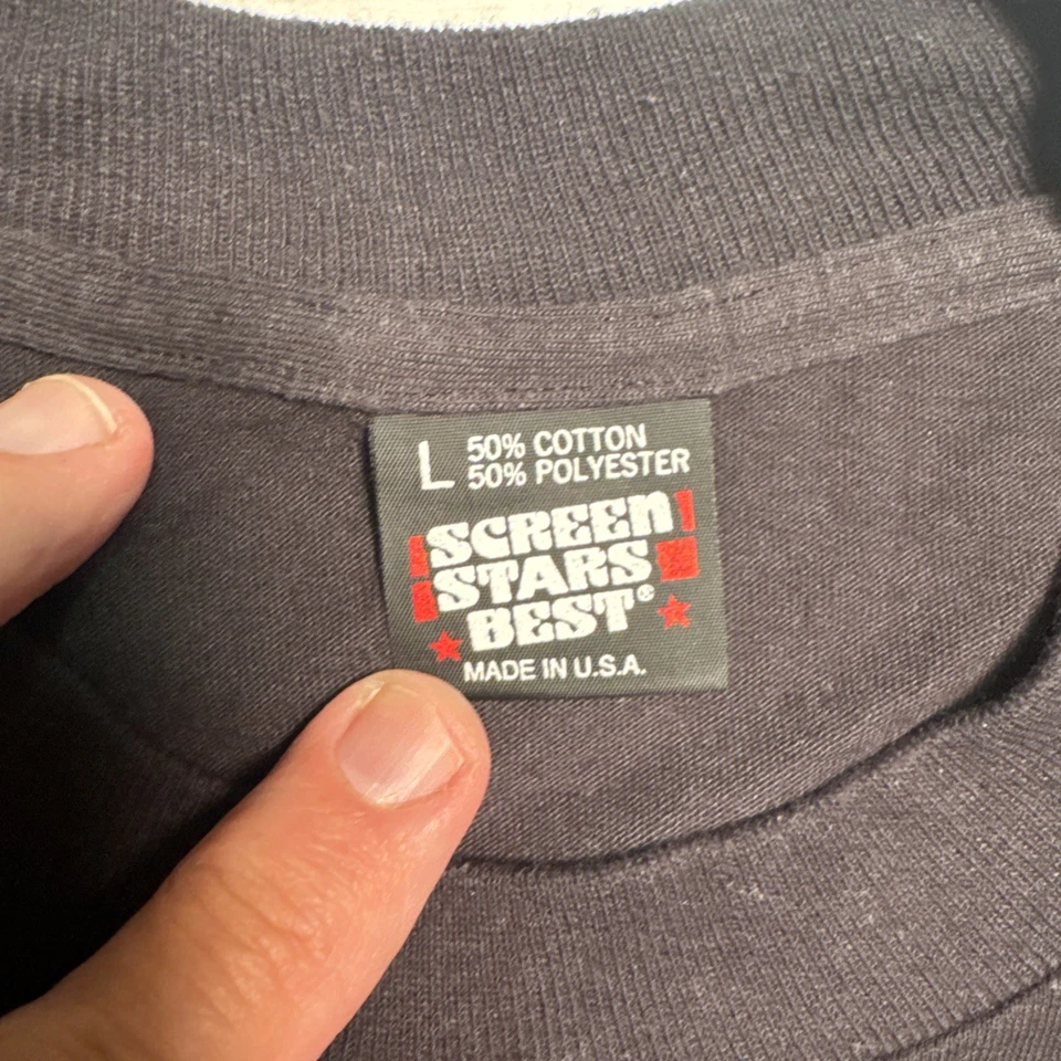 Dallas Cowboys Super Bowl XXVII Campeones 1993 Pantalla Estrellas Mejor Camiseta Hombre’s L Foto 4 de 4