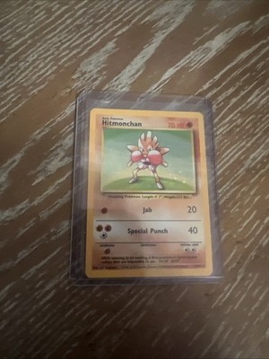 Hitmonchan 007/102 Base Set Holo
