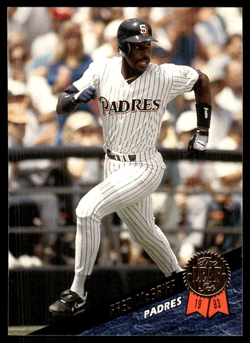 Fred McGriff 1993 Leaf #46 Padres FREE SHIPPING StackedPacks