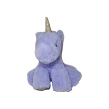 Fao Schwarz 6" Sparklers Lavender Gold Baby Unicorn Toy Plush