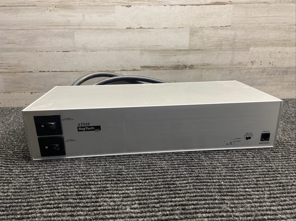 NOS BayTech ATS18 Automatic Power Switch Unit - Image 2 of 4