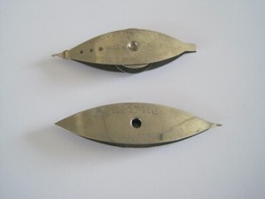 Tatting Shuttles Metal Silver Boye Improved Justrine Lot 2