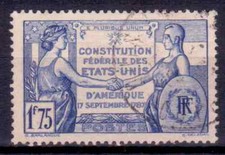 1937 FRANCE Timbre Y & T N° 357 Oblitéré