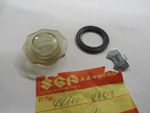 NOS Oil Lens Suzuki DS80 DS100 DS125 DS185 DS250 OR50 P/N 44600-46810 - Picture 2 of 2