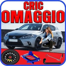 Space Saver Wheel 5Fori Measure By 17 Lexus CT With Set Car Jack + Key New