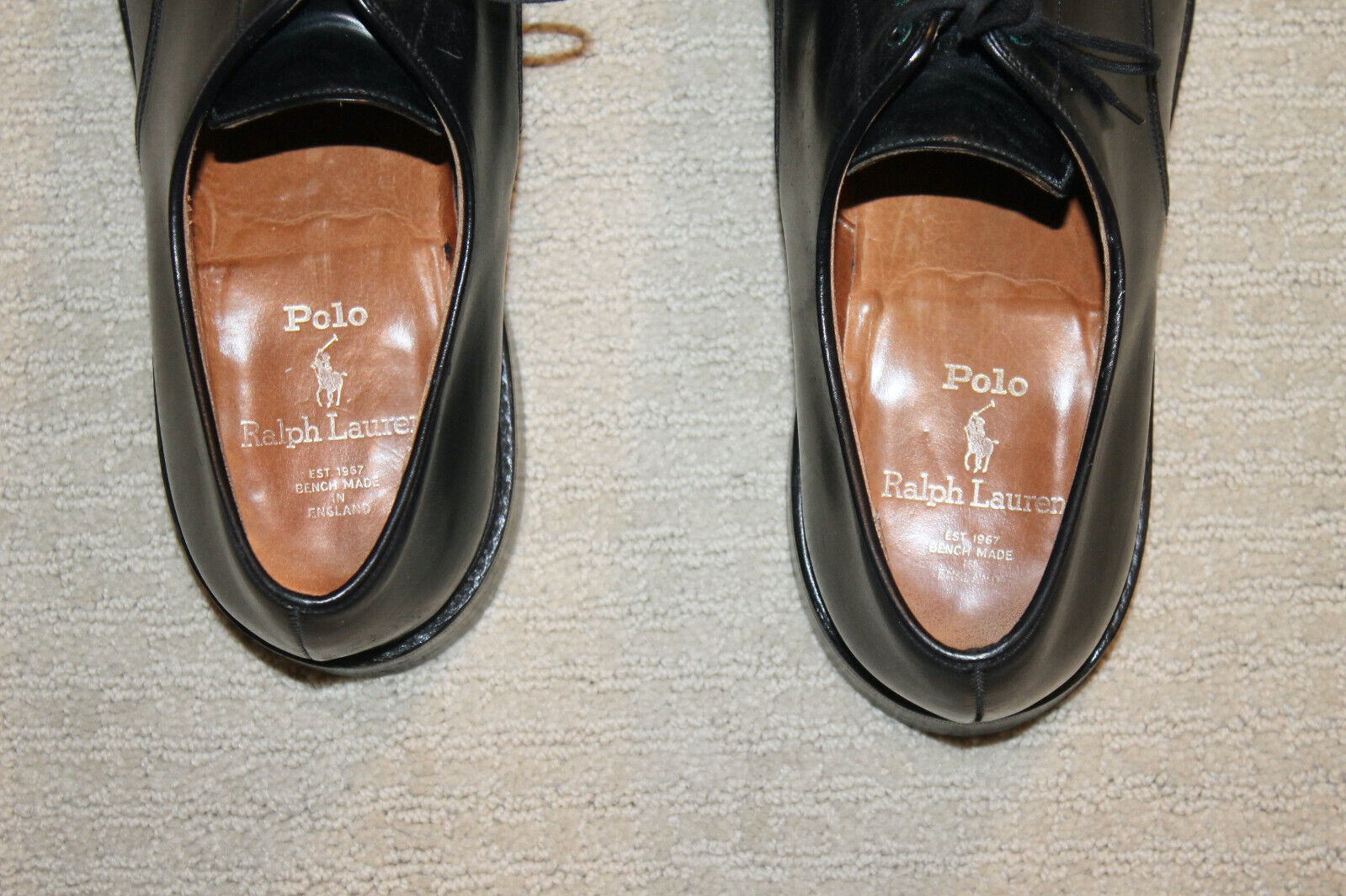 Polo Ralph Lauren Made in England Shell Cordovan Shoes Size 12 fits 13 ...