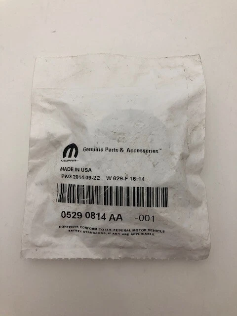 Tapa central de rueda Dodge 2004-2011 OEM Mopar 5290814AA Foto 2 de 4