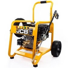 JCB Petrol Pressure Washer 4000psi /276BAR AR Triplex Pump Cold 15m Hose Jetwash